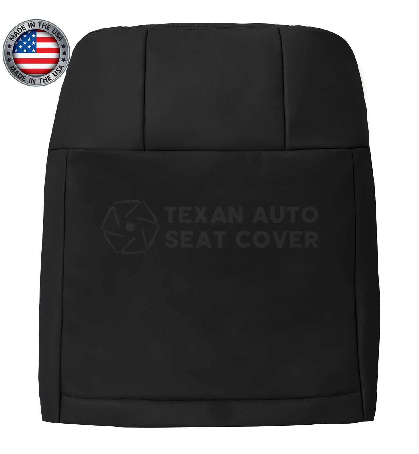 2005, 2006, 2007, 2008, 2009 Ford Mustang V6 Driver Side Lean back Leather Replacement Seat Cover Black