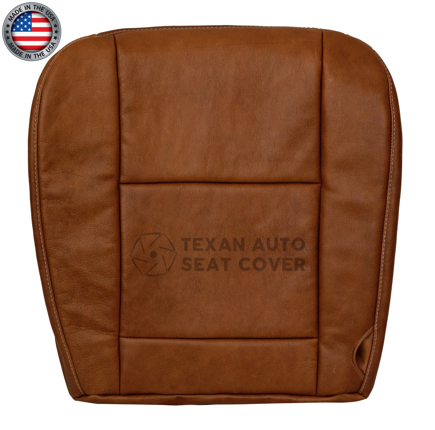 2003, 2004, 2005, 2006, 2007 Ford F250, F350, F450, F550 King Ranch Leather Driver Bottom Replacement Seat Cover King Ranch
