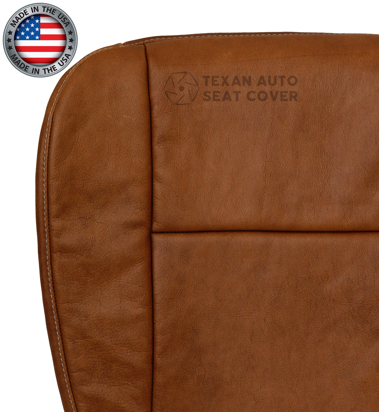 2003, 2004, 2005, 2006, 2007 Ford F250, F350, F450, F550 King Ranch Leather Driver Bottom Replacement Seat Cover King Ranch