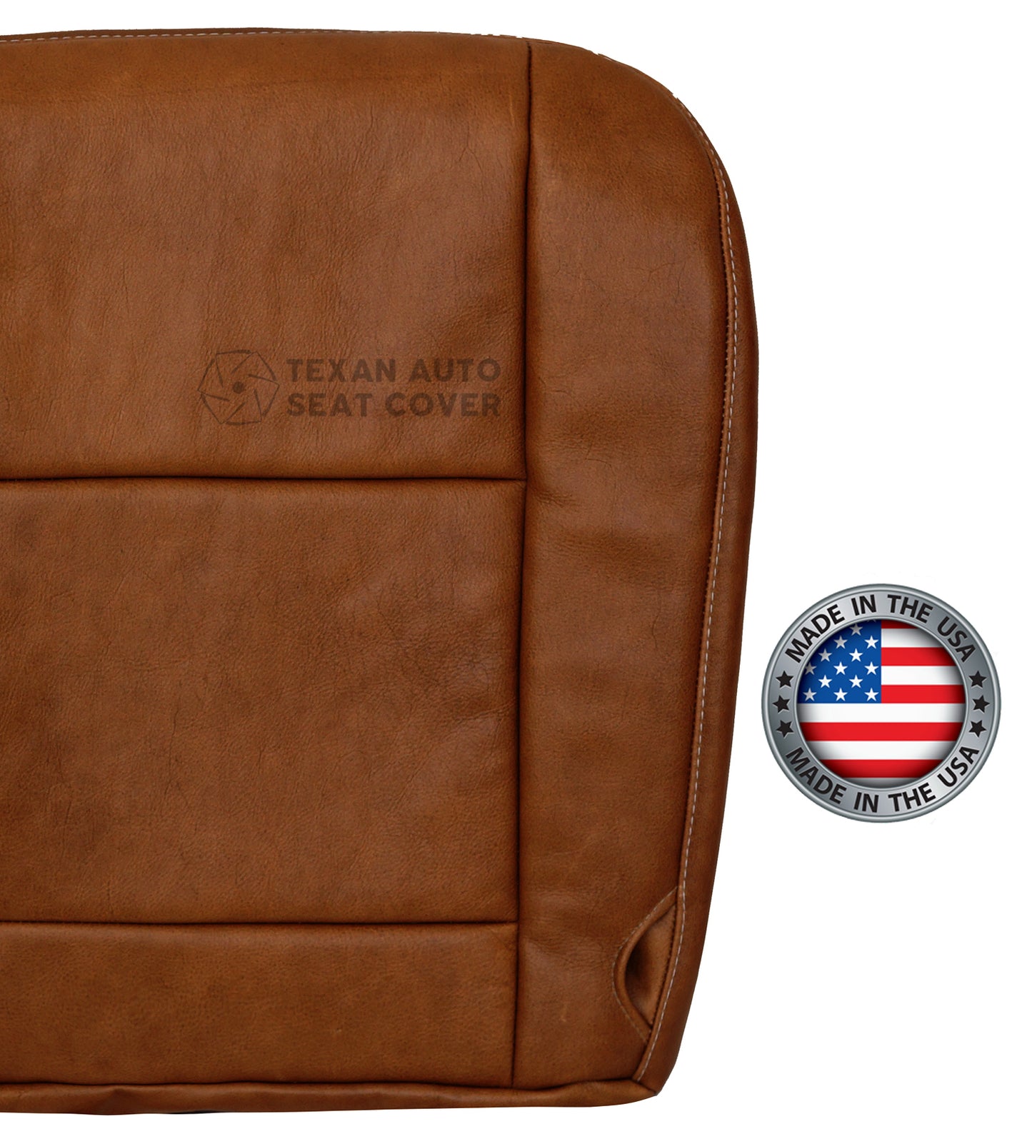 2003, 2004, 2005, 2006, 2007 Ford F250, F350, F450, F550 King Ranch Leather Passenger Bottom Replacement Seat Cover King Ranch