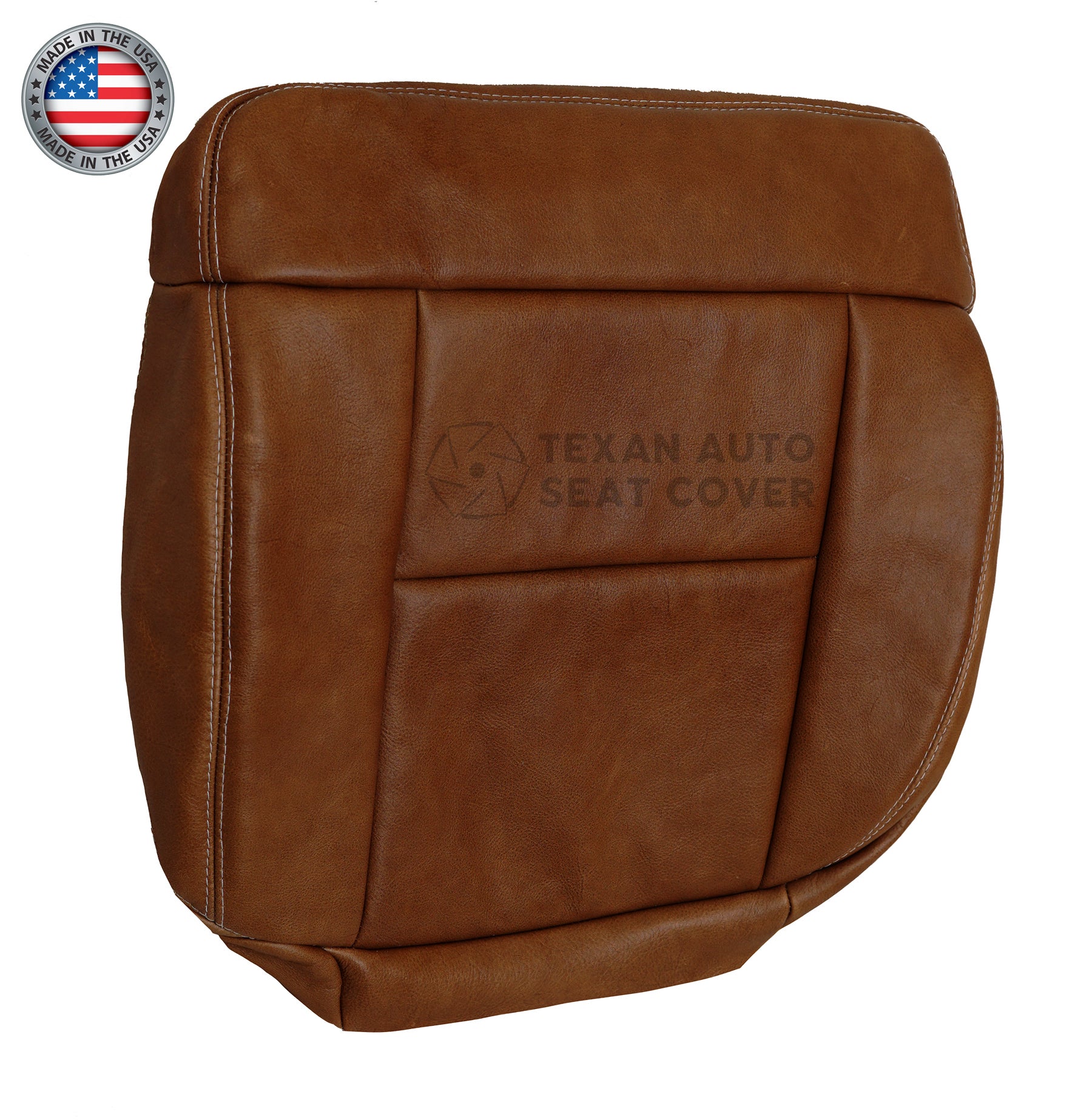 Driver Side Bottom King Ranch Leather Replacement Seat Cover