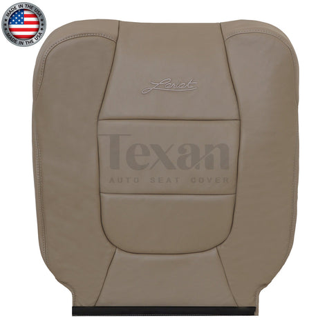 2002, 2003 Ford F150 Lariat Passenger Side Lean Back Leather Seat Cover Tan