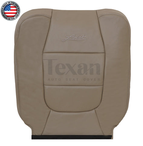 2002, 2003 Ford F150 Lariat Driver Side Lean Back Synthetic  Leather Seat Cover Tan