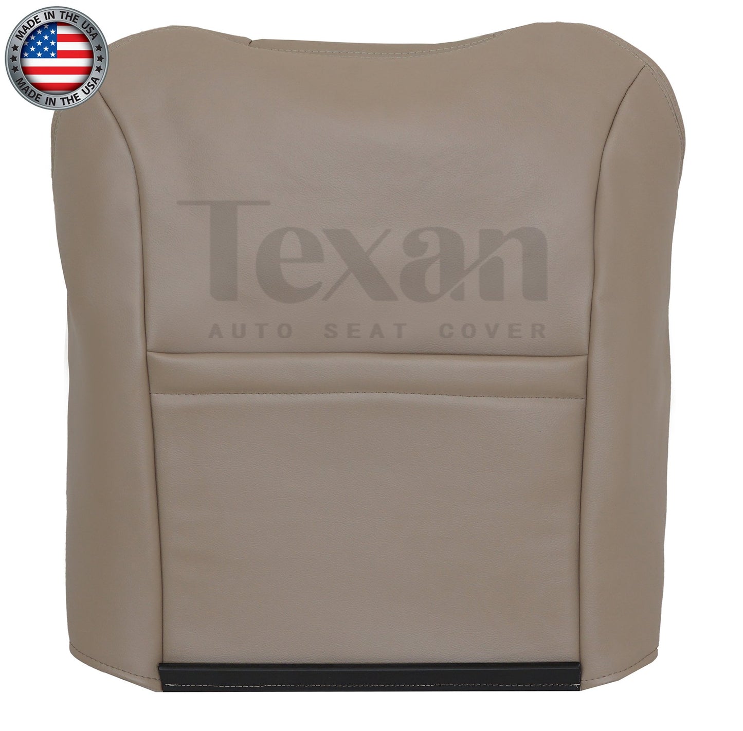 2002, 2003 Ford F150 Lariat Super Crew , Crew Cab Passenger Side Lean Back Leather Seat Cover Tan
