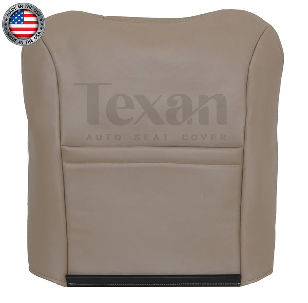 2002, 2003 Ford F150 Lariat Super Crew , Crew Cab Driver Side Lean Back Leather Seat Cover Tan
