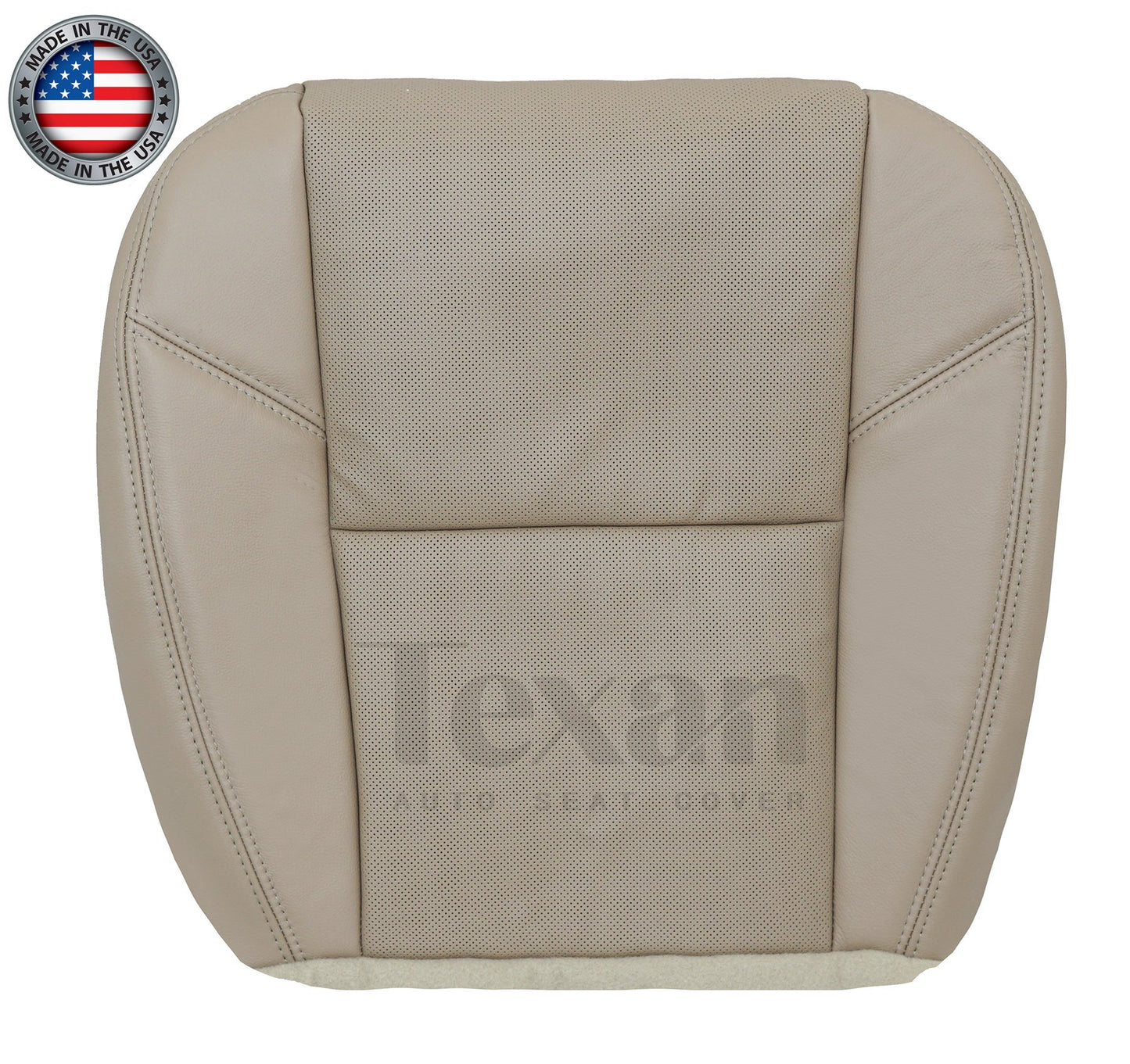 2009, 2010, 2011, 2012, 2013, 2014 Chevy Tahoe Suburban LT, LS, LTZ, Z71 Driver Bottom Leather Seat Cover Tan