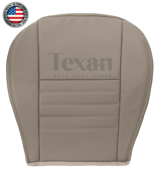 1999, 2000, 2001, 2002, 2003, 2004 Ford Mustang GT V8 Passenger Bottom Leather Seat Cover Tan