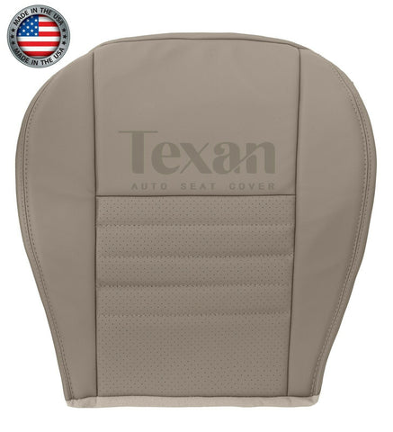 1999, 2000, 2001, 2002, 2003, 2004 Ford Mustang GT V8 Driver Bottom Leather Seat Cover Tan