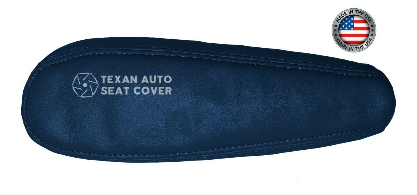 1995, 1996, 1997, 1998, 1999 GMC Sierra 1500 2500 3500 SLT.SLE. Z71 Passenger  Side Armrest Synthetic Leather Replacement Seat Cover Blue