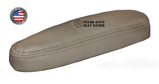 2003, 2004, 2005, 2006, 2007 GMC Sierra  SLT SLE Driver Side Armrest Synthetic Leather Replacement Seat Cover Tan