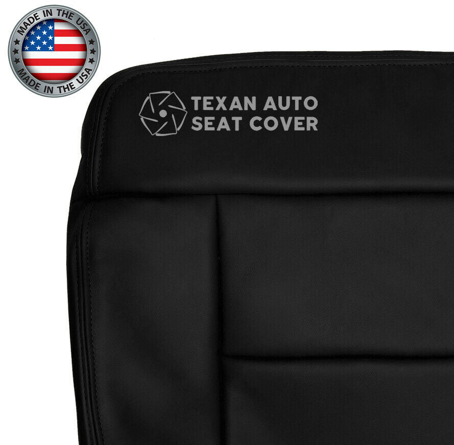 2005, 2006, 2007, 2008 Ford F-150 Lariat Bottom Synthetic Leather Replacement  Seat Cover Black