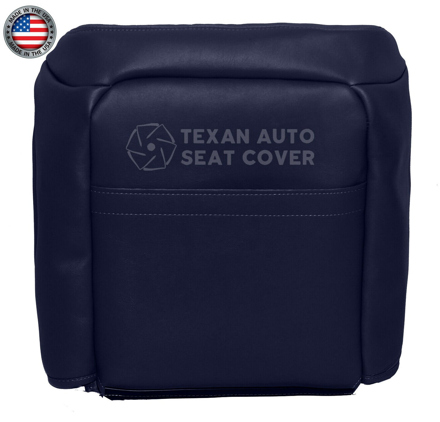 1995, 1996, 1997, 1998, 1999,GMC Sierra 1500 2500 3500 SLT.SLE. Z71. Driver Side Lean back Synthetic Leather Replacement Seat Cover Blue