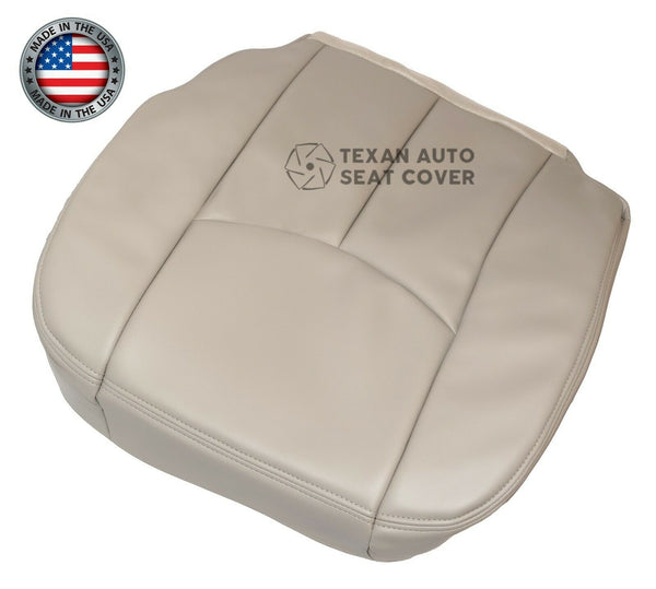 2003, 2004, 2005, 2006 GMC Yukon, Yukon Xl, SLT SLE Passenger Side Bottom Leather Replacement Seat Cover Shale