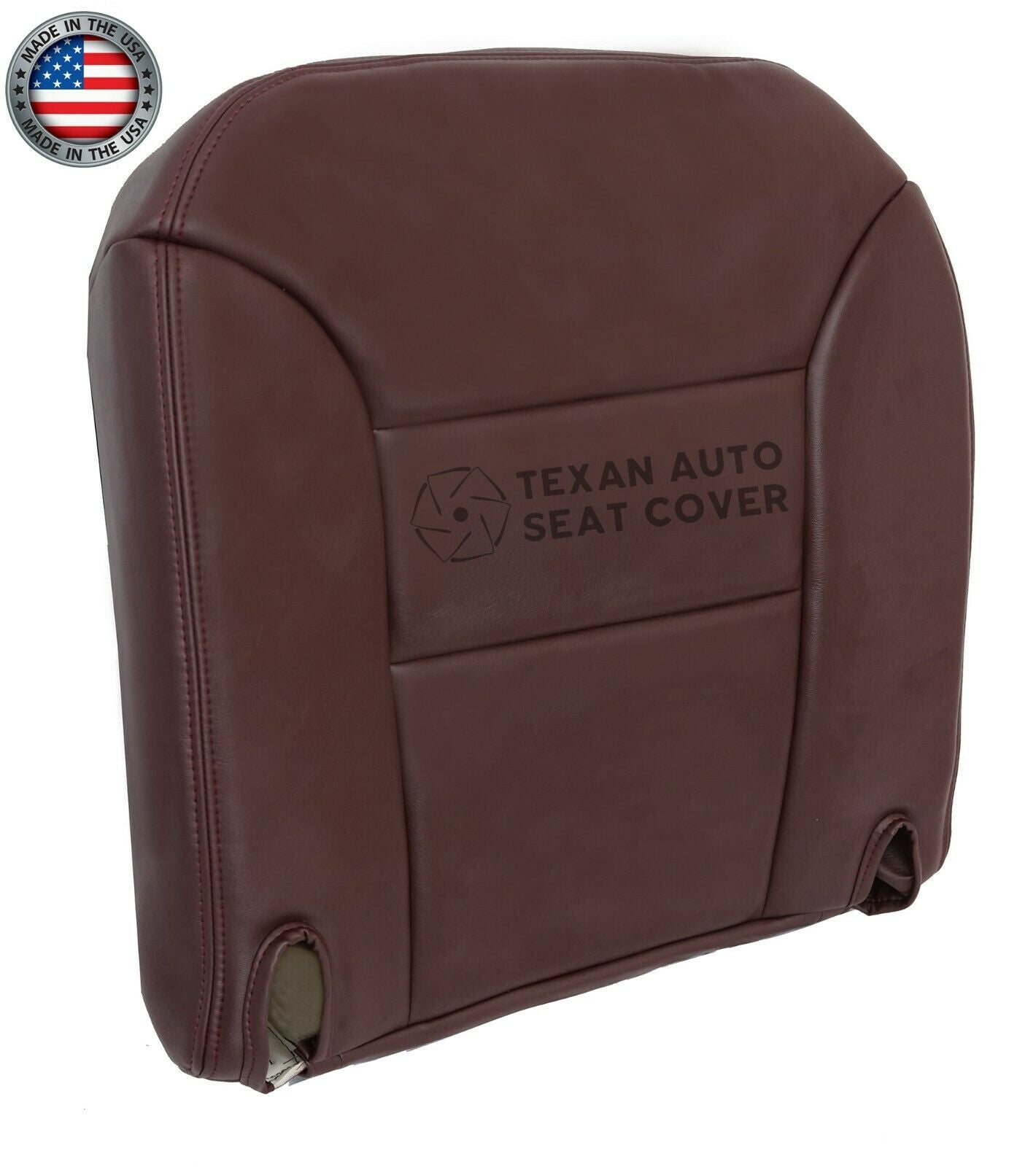 1995, 1996, 1997, 1998, 1999 GMC Yukon 1500 2500 SLT SLE Passenger Bottom Synthetic Leather Seat Cover Red