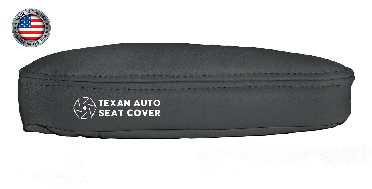Fits 2003, 2004 Chevy Avalanche 1500, 2500 LS Z71 Z76 Driver Side Armrest Synthetic Leather Replacement Cover Dark Gray