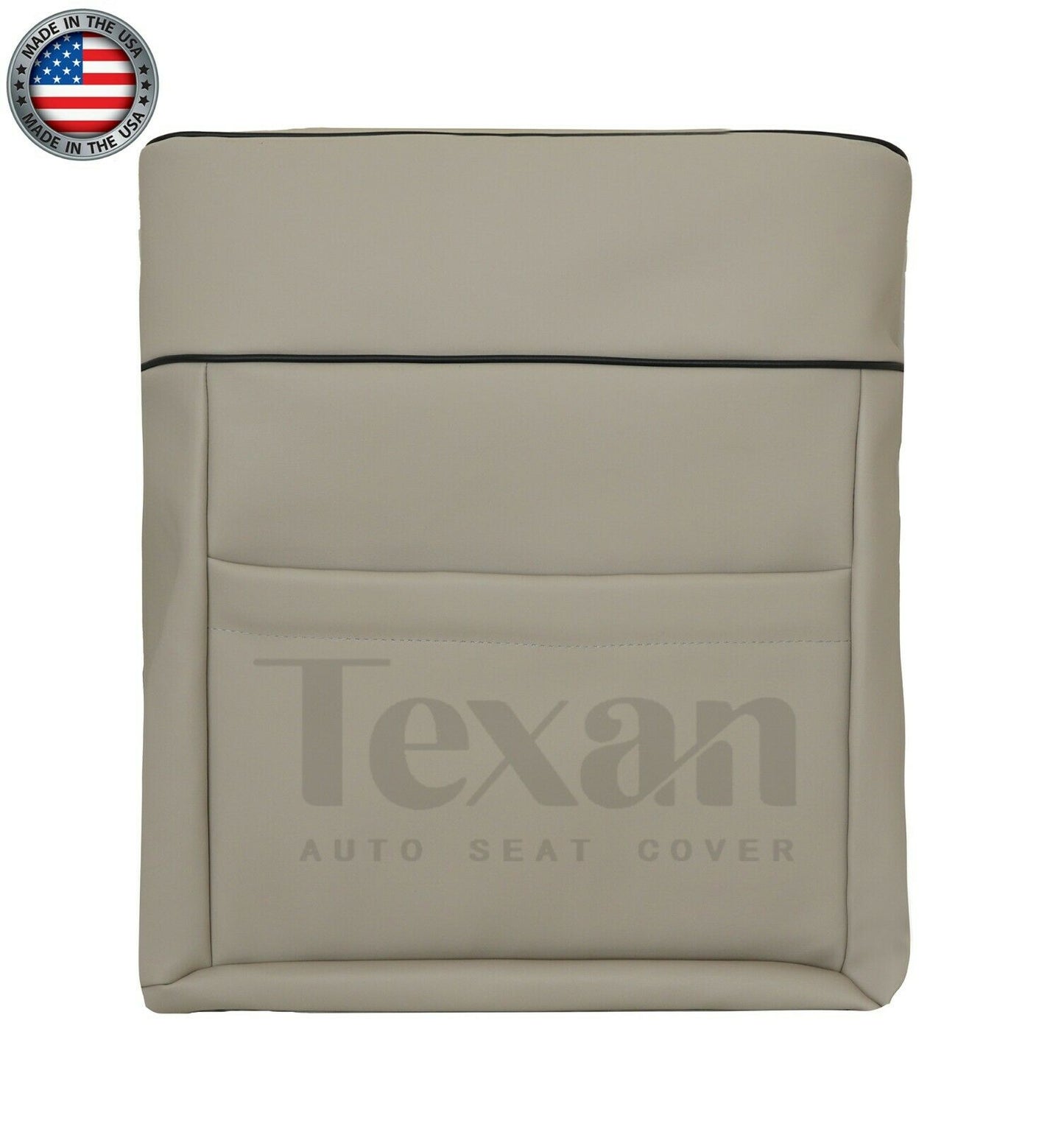 2006, 2007, 2008 Lincoln Mark LT 2WD Driver Side Lean Back Leather Replacement Seat Cover Tan