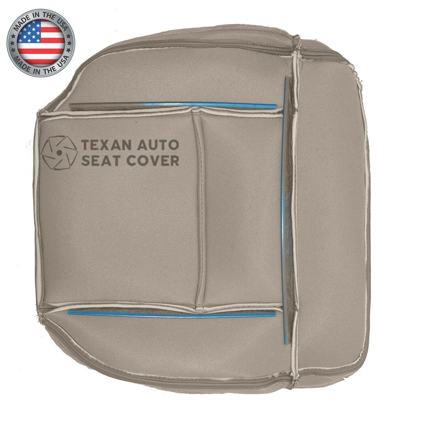 2004 Ford F-150 Lariat Driver Bottom Leather Seat Cover Tan
