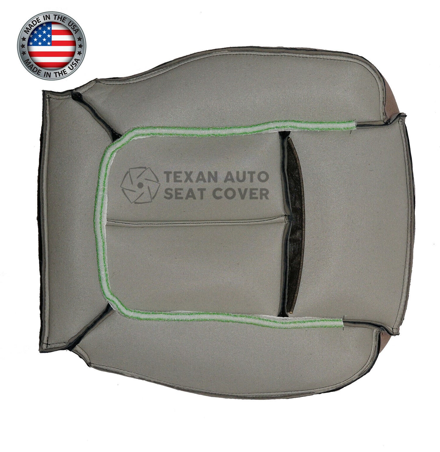 2009, 2010, 2011, 2012, 2013, 2014 Ford F150 Lariat Passenger Bottom Synthetic  Leather Seat Cover Black