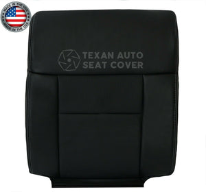 2005, 2006, 2007, 2008 Ford F-150 Lariat Passenger Lean back Leather Replacement Seat Cover Black