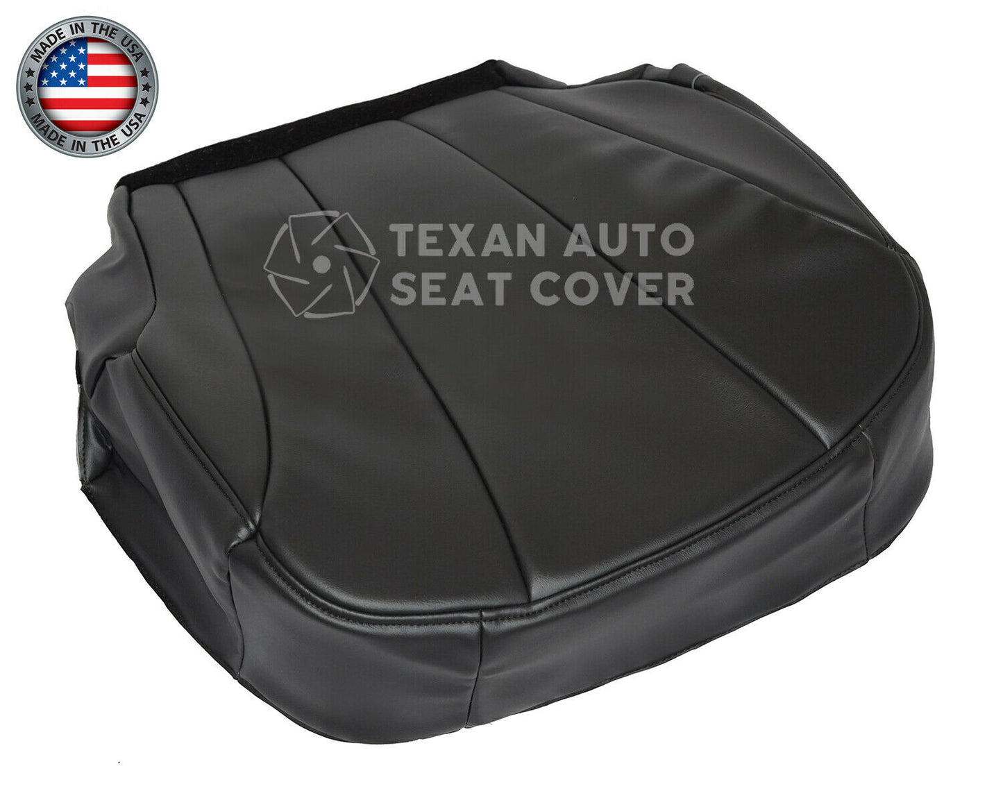 1999 to 2002 Chevy Silverado Work Truck Driver Side Bottom Vinyl Seat cover Dark Gray
