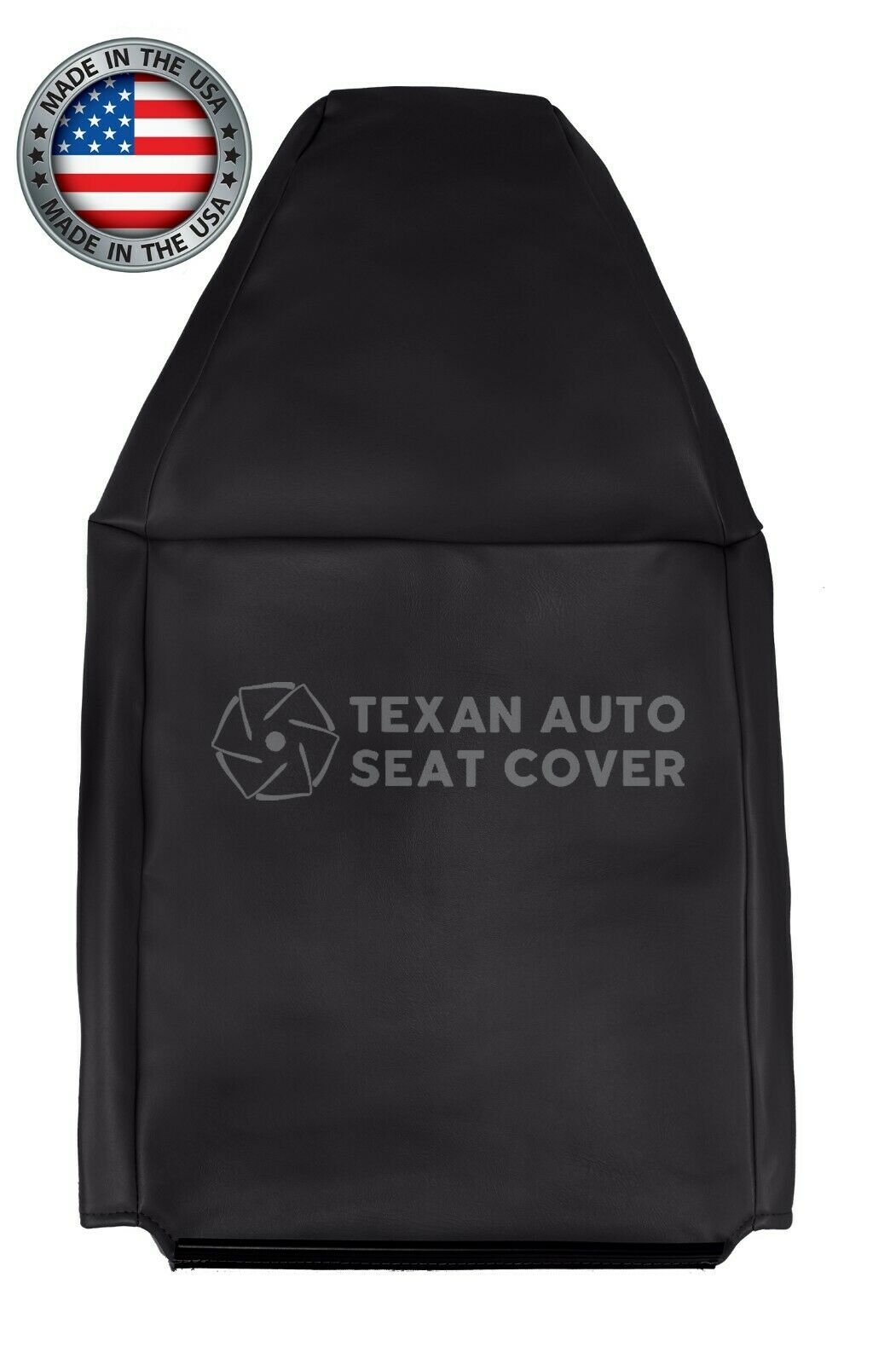 2008,2009,2010,2012,2013,2014 GMC SAVANA Passenger Side Lean Back Synthetic Leather Replacement Seat Cover Dark Gray