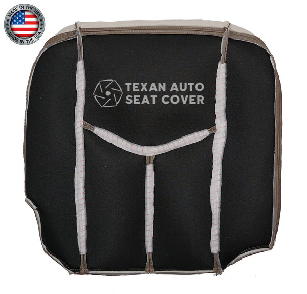 Fits 2003, 2004 Chevy Avalanche 1500 2500 LT LS Z71, Z66 Driver Side Bottom Leather Replacement Seat Cover Tan