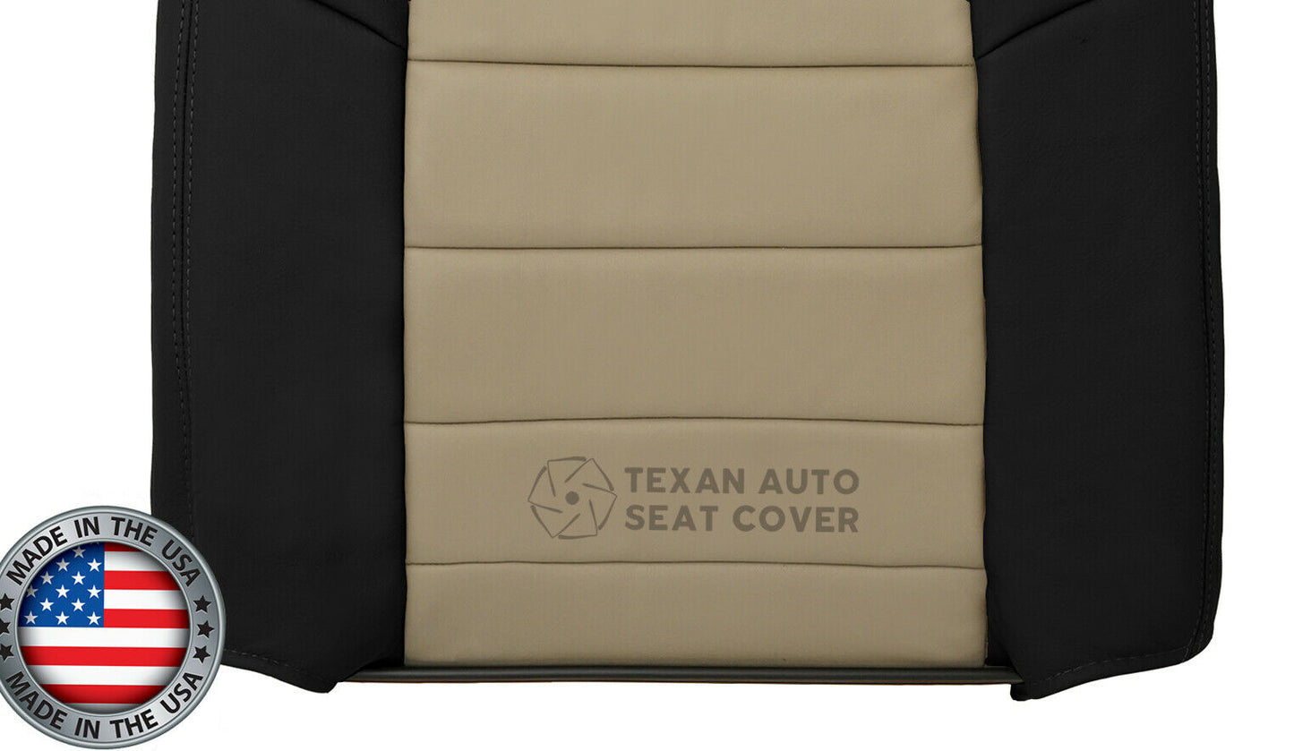 2005 Ford Excursion Eddie Bauer Passenger Side Lean Back  Synthetic Leather Seat Cover Tan