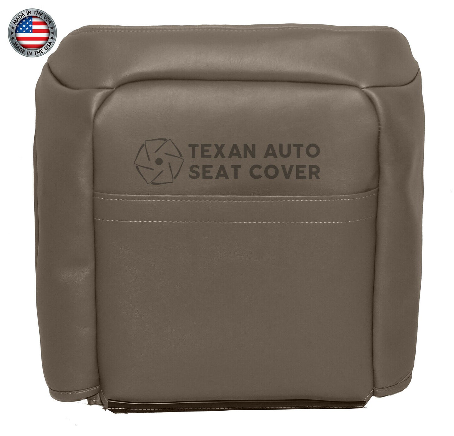 1995, 1996, 1997, 1998, 1999 Chevy Tahoe Suburban 1500 2500 LT LS 2WD, 4X4 Passenger Side Lean Back Synthetic Leather Replacement Cover Tan