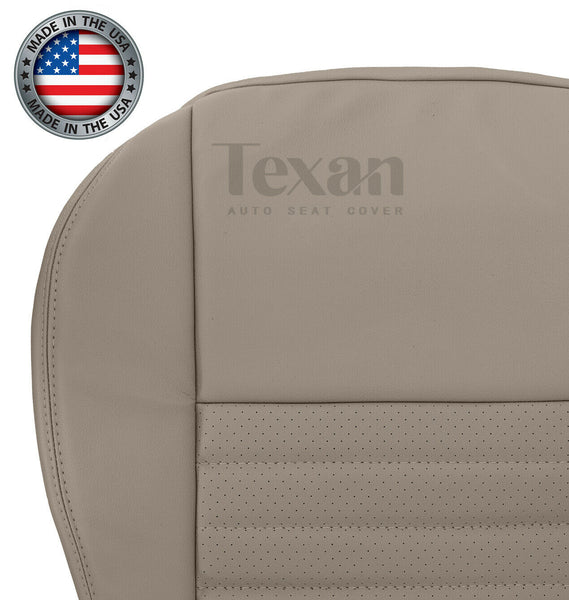 1999, 2000, 2001, 2002, 2003, 2004 Ford Mustang GT V8 Passenger Bottom Leather Seat Cover Tan