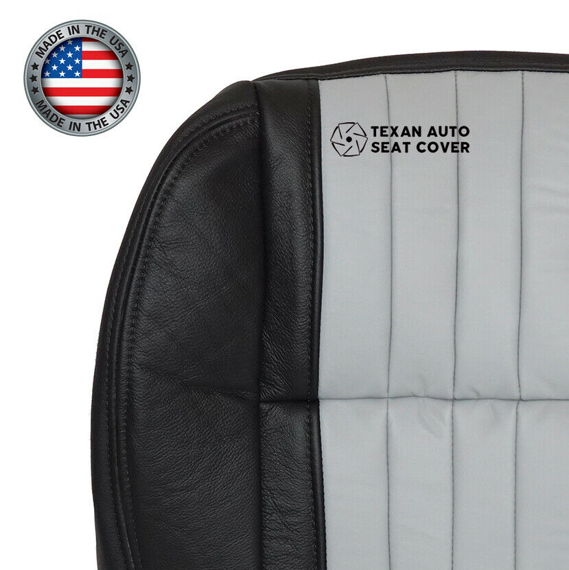 2003 Ford F-150 Harley Davidson Crew Cab Pickup 4-Door Passenger Bottom fully Synthetic Leather Seat Cover 2Tone