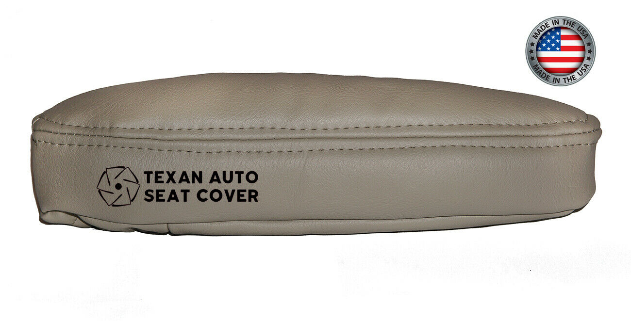 2003, 2004, 2005, 2006, 2007 GMC Sierra  SLT SLE Passenger Side Armrest Synthetic Leather Replacement Seat Cover Tan
