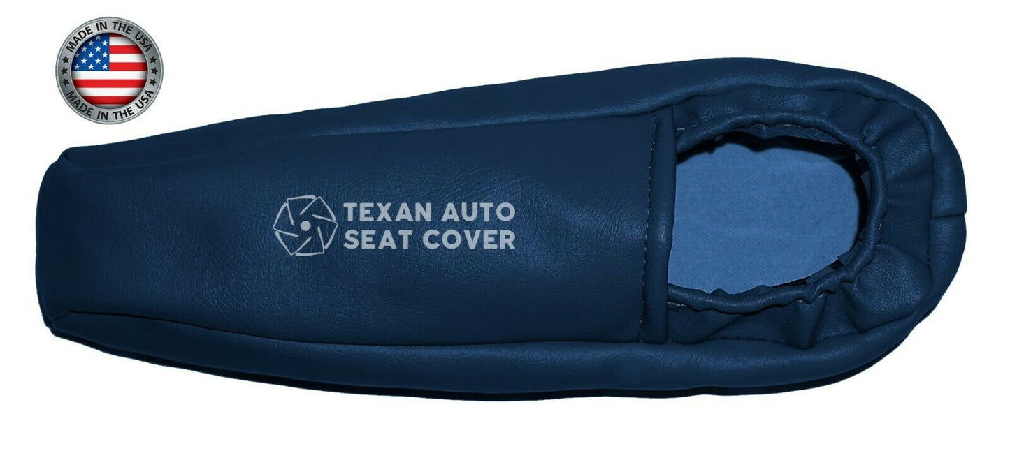 1995, 1996, 1997, 1998,1999 GMC Yukon 1500 2500  SLT SLE Passenger Side Armrest Synthetic Leather Replacement Seat Cover Blue