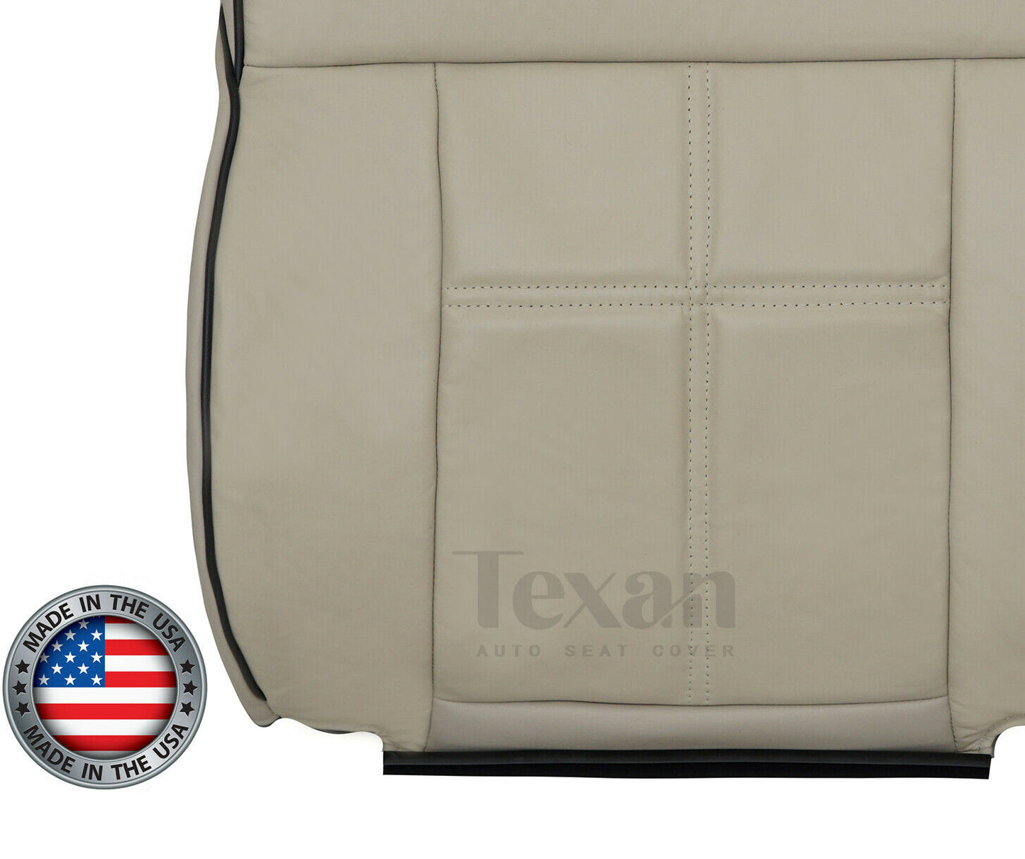 2006, 2007, 2008 Lincoln Mark LT 2WD Passenger Side Lean Back Leather Replacement Seat Cover Tan