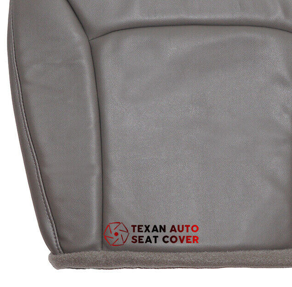 2000 to 2003 Ford Econoline Van Passenger Side Bottom Synthetic Leather Replacement Cover Gray