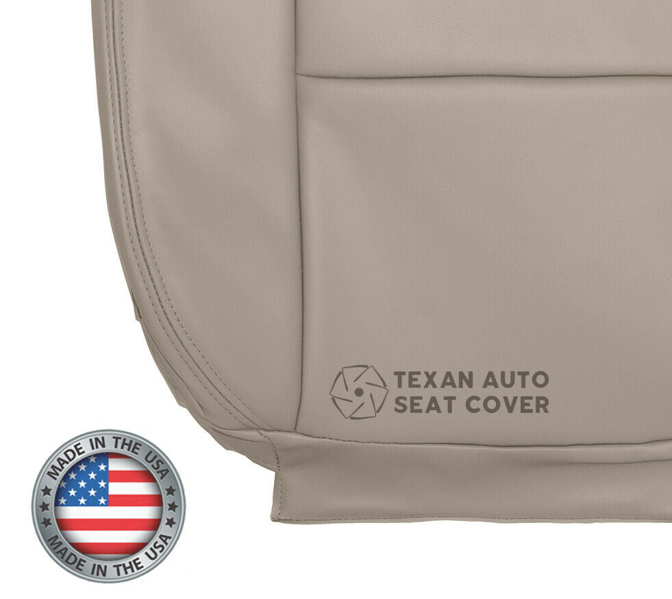 2004 Ford F-150 Lariat Driver Bottom Synthetic Leather Seat Cover Tan