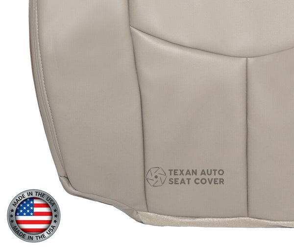 2003, 2004, 2005, 2006 GMC Yukon, Yukon Xl, SLT SLE Passenger Side Bottom Leather Replacement Seat Cover Shale