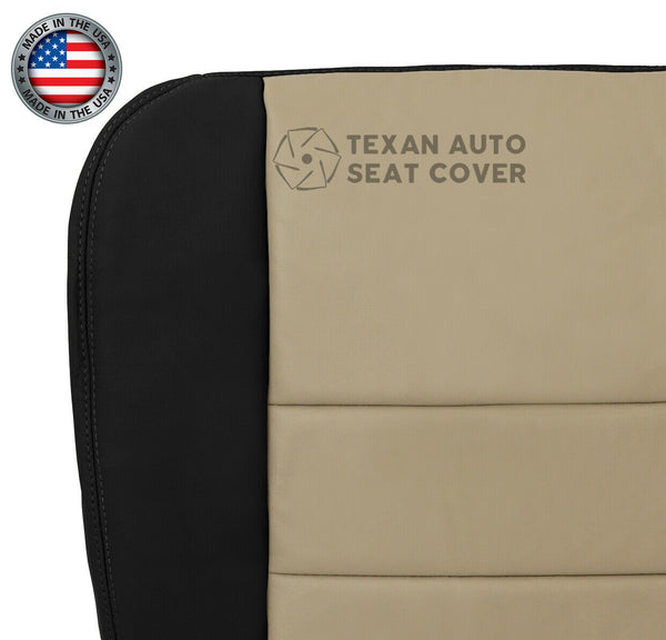 2005 Ford Excursion Eddie Bauer Passenger Side Bottom Replacement Leather Seat Cover Tan
