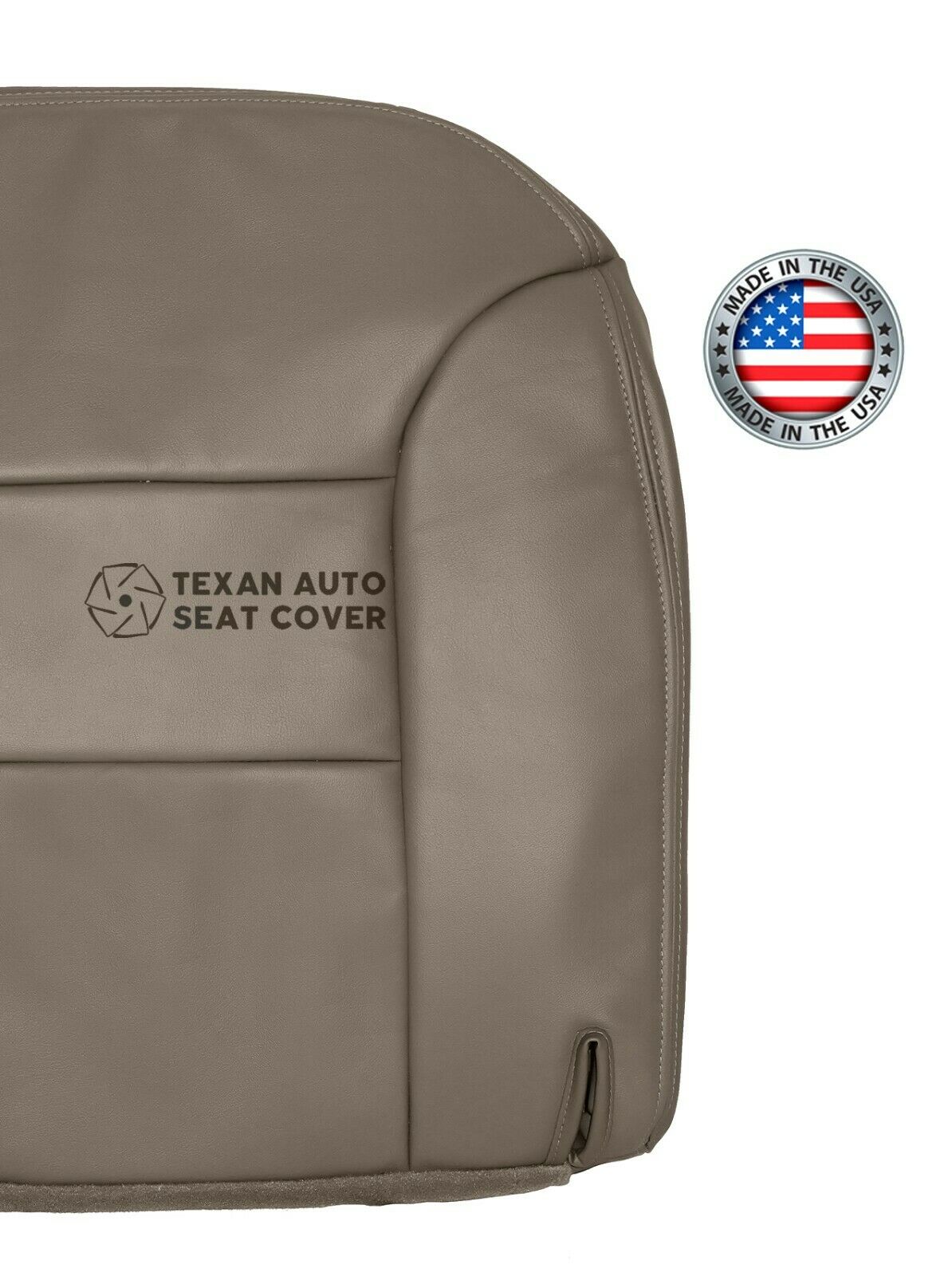 1995, 1996, 1997, 1998, 1999,GMC Sierra 1500 2500 3500 SLT.SLE. Z71. Passenger Side Bottom Synthetic Leather Replacement Seat Cover Tan