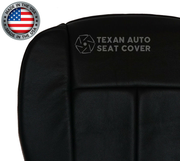 2009, 2010, 2011, 2012, 2013, 2014 Ford F150 Lariat Passenger Bottom Synthetic  Leather Seat Cover Black