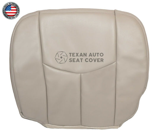 2005, 2006 Chevy Avalanche 1500 2500 LT LS Z71, Z66 Passenger Side Bottom Leather Replacement Seat Cover Shale