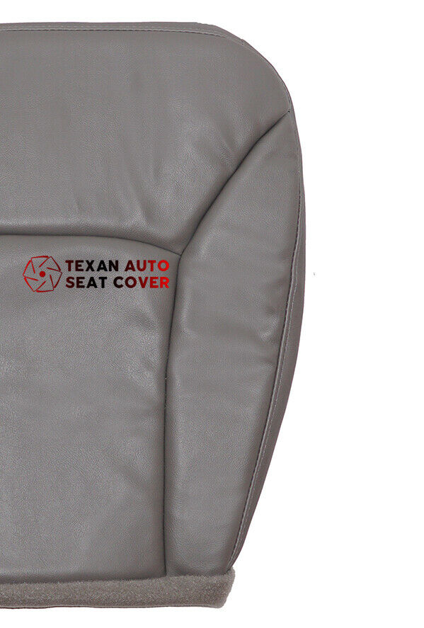 2000 to 2003 Ford Econoline Van Passenger Side Bottom Synthetic Leather Replacement Cover Gray