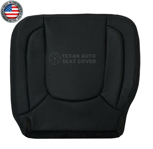 2004, 2005 Dodge Ram 1500, 2500, 3500 Laramie SLT Passenger Bottom Synthetic Leather Seat Cover Dark Gray