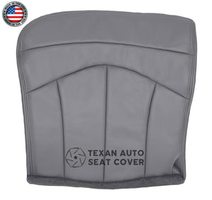 1999, 2000, 2001 Ford F150 Lariat Passenger Bottom Synthetic Leather Seat Cover Gray