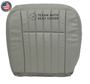 1994, 1995, 1996 Chevy Impala SS passenger Side Bottom Perforated Leather Replacement Seat Cover Gray