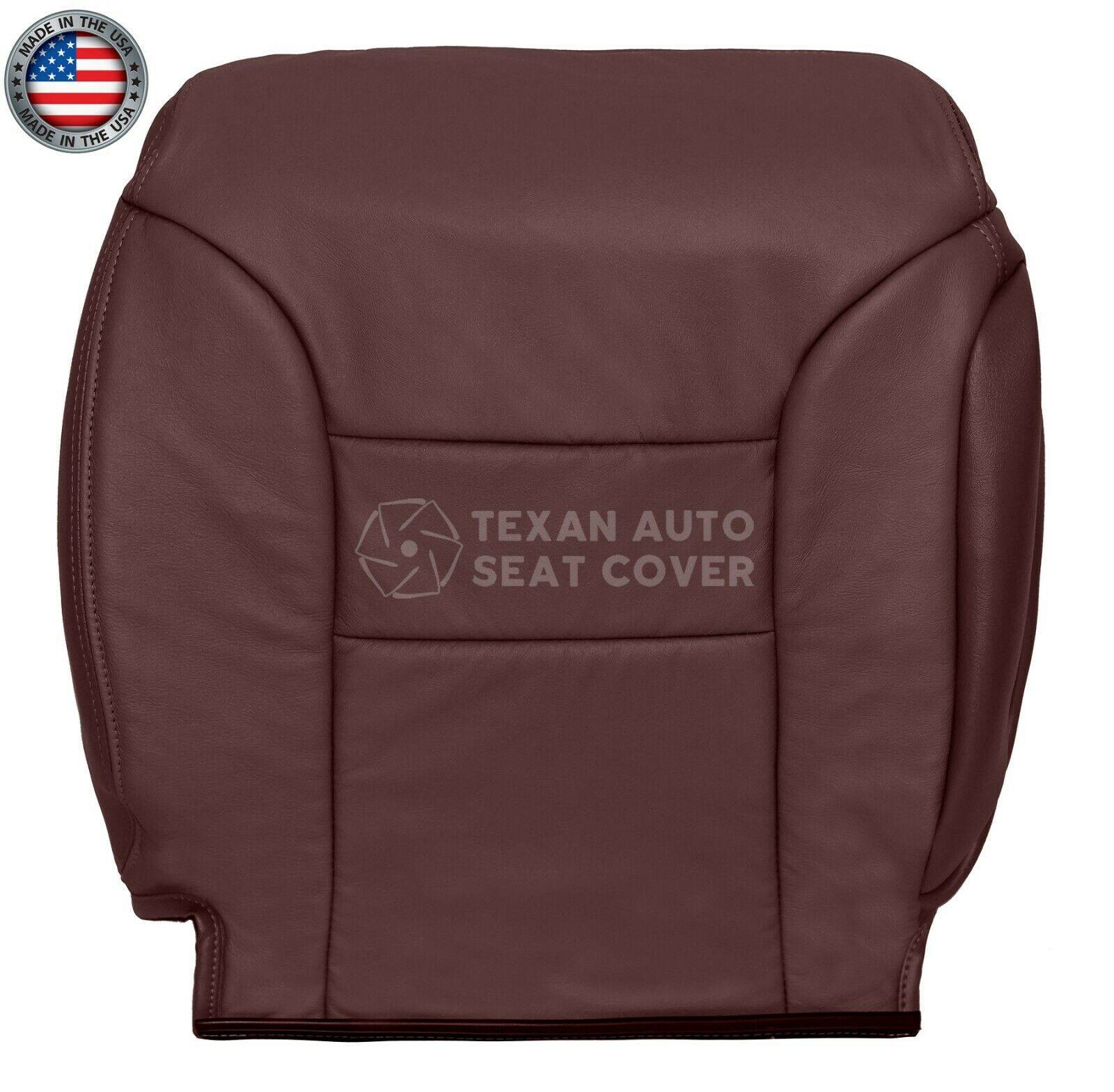 1995, 2000 Chevy Silverado C/K Driver Lean Back Vinyl Seat Cover Red
