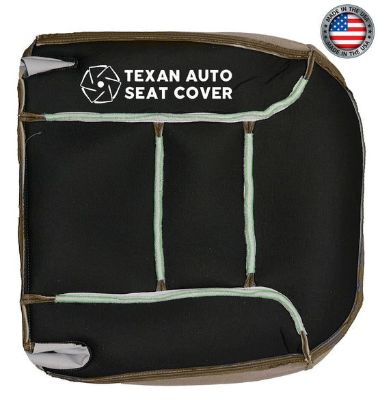 1999, 2000 Chevy Tahoe Limited, Z71 Driver Side Bottom Synthetic Leather Seat Cover 2Tone Tan