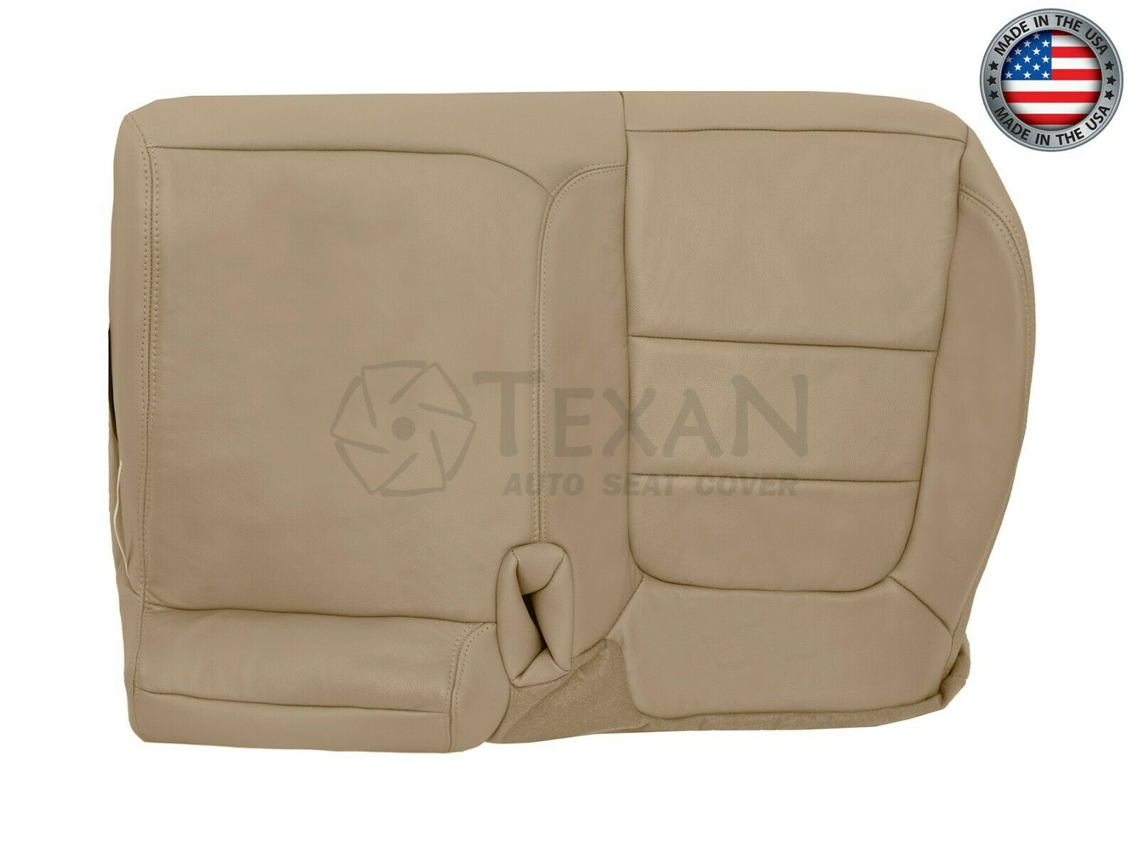 2002, 2003 Ford F150 Lariat Passenger Bench Synthetic Leather Seat Cover Tan