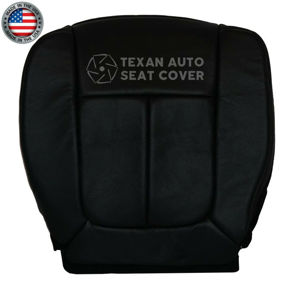 2009, 2010, 2011, 2012, 2013, 2014 Ford F150 Lariat Driver Bottom Synthetic Leather Seat Cover Black