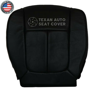 2009, 2010, 2011, 2012, 2013, 2014 Ford F150 Lariat Passenger Bottom Synthetic Leather Seat Cover Black