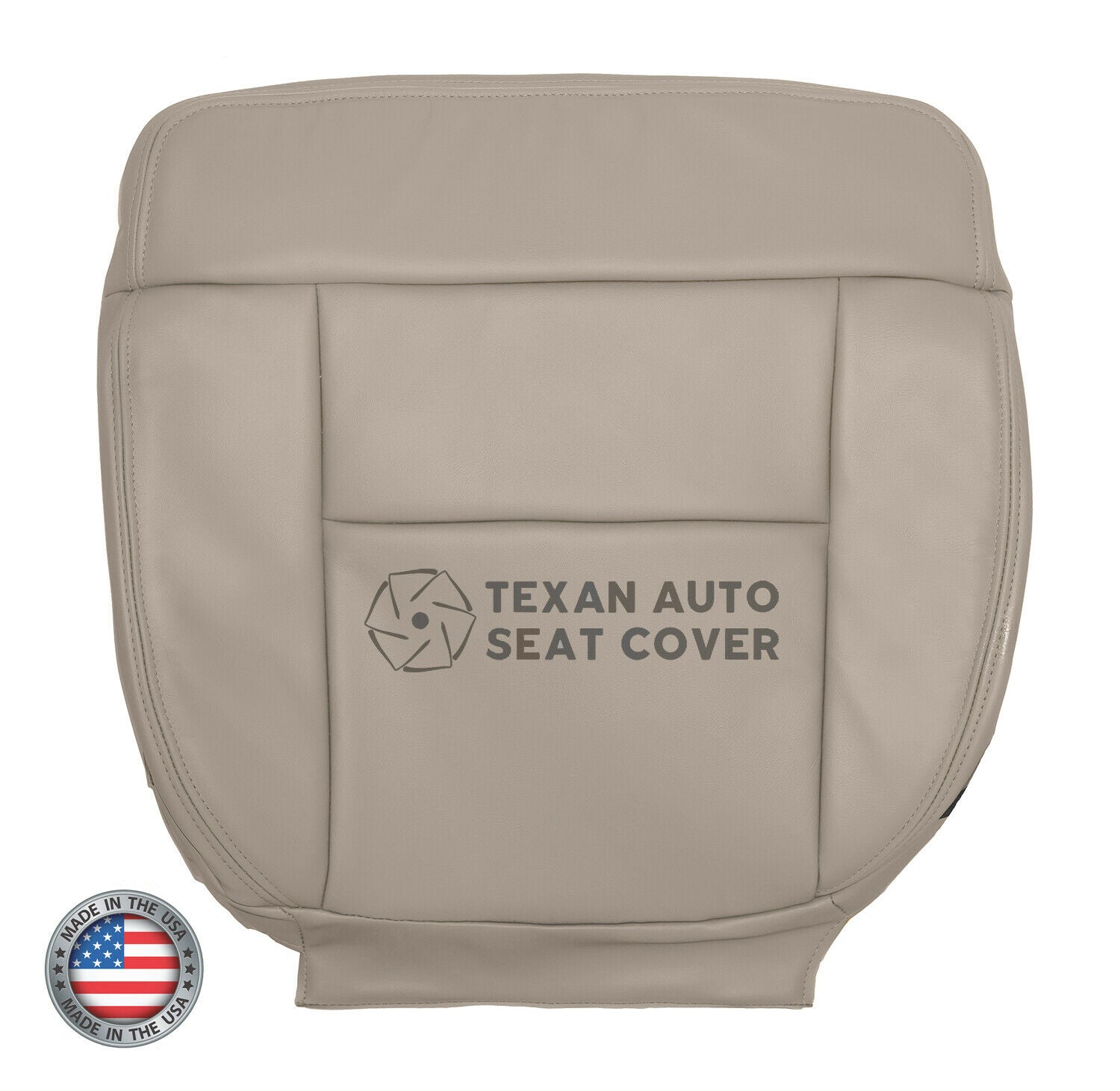 2004 Ford F-150 Lariat Passenger Bottom Leather Seat Cover Tan